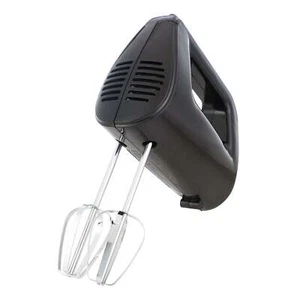 5-Speed Corded Hand Mixer Black with 2 Beaters, New - Picture 1 of 6