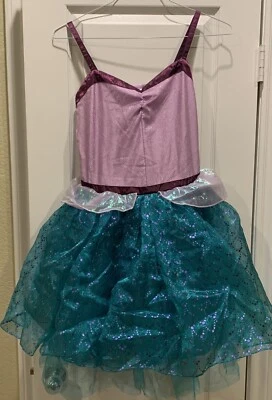 Disney Little Mermaid Ariel 服装小号蓬蓬裙 — 第 1/4 张图片