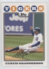 2008 Topps Detroit Tigers Curtis Granderson #DET10