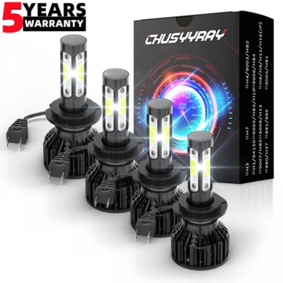 For Ram ProMaster 3500 Base Van 2014-2022 LED Headlight Hi Low Bulb Super Bright - Image 1 of 4