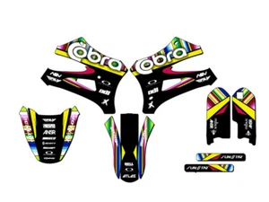 10-20 SR / FWE CX 50 SERAPE Black Senge Graphics Kit Compatible with Cobra - Picture 1 of 10