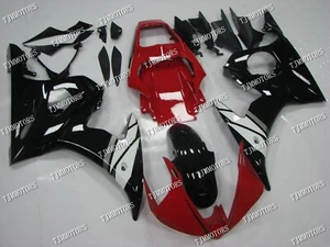 Fit for 03-04 YZF R6 Red Black ABS Injection Mold Bodywork Fairing Panel Kit - Picture 1 of 9