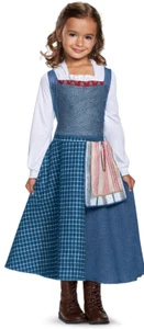 New Beauty and Beast Belle Village Dress Child Girls Costume XS 3-4 yrs - Picture 1 of 1