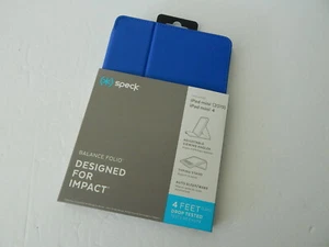 Speck Products Balance Folio Case for iPad mini 4 Blueberry Blue/Grey New - Picture 1 of 6