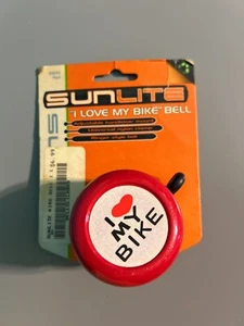 Sunlite I Love My Fahrrad Klingel Klingel Sunlt I Love My Bike rot - Bild 1 von 1