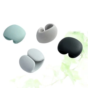 4 Pcs Headphone Organizer Cable Holder Charging Storage Buckle Clip Line Winder - Photo 1/11