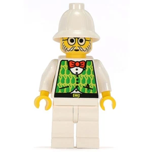 LEGO Adventurers - Dr. Kilroy Minifigure - From #7411 Tygurah's Roar - Picture 1 of 2