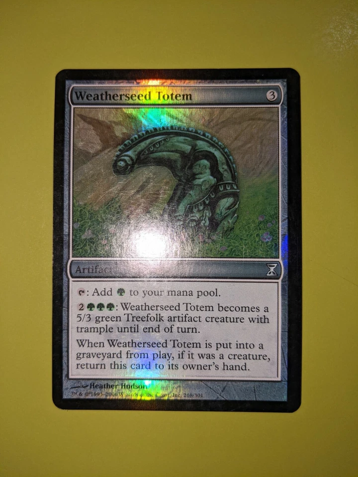 FOIL Weatherseed Totem x1 Time Spiral 1x Magic the Gathering MTG - Image 1 of 1