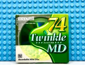 MINI DISCO MD MAXELL TWINKLE GREEN 74 VS. II BLANCO (1) (SELLADO) - Imagen 1 de 3