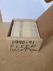 1990-91 Fleer Basketball Partial Complete Set - 196 of 198 (No Jordan) - Picture 1 of 8