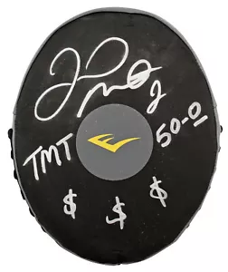Floyd Mayweather Jr TMT, 50-0, $$$ Signed Everlast Target Mitt BAS #BP00972 - Picture 1 of 4
