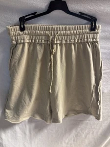 Easel Los Angeles Blue Halo Cotton Shorts. Color Sage. Size M. Pull On. - Picture 1 of 3