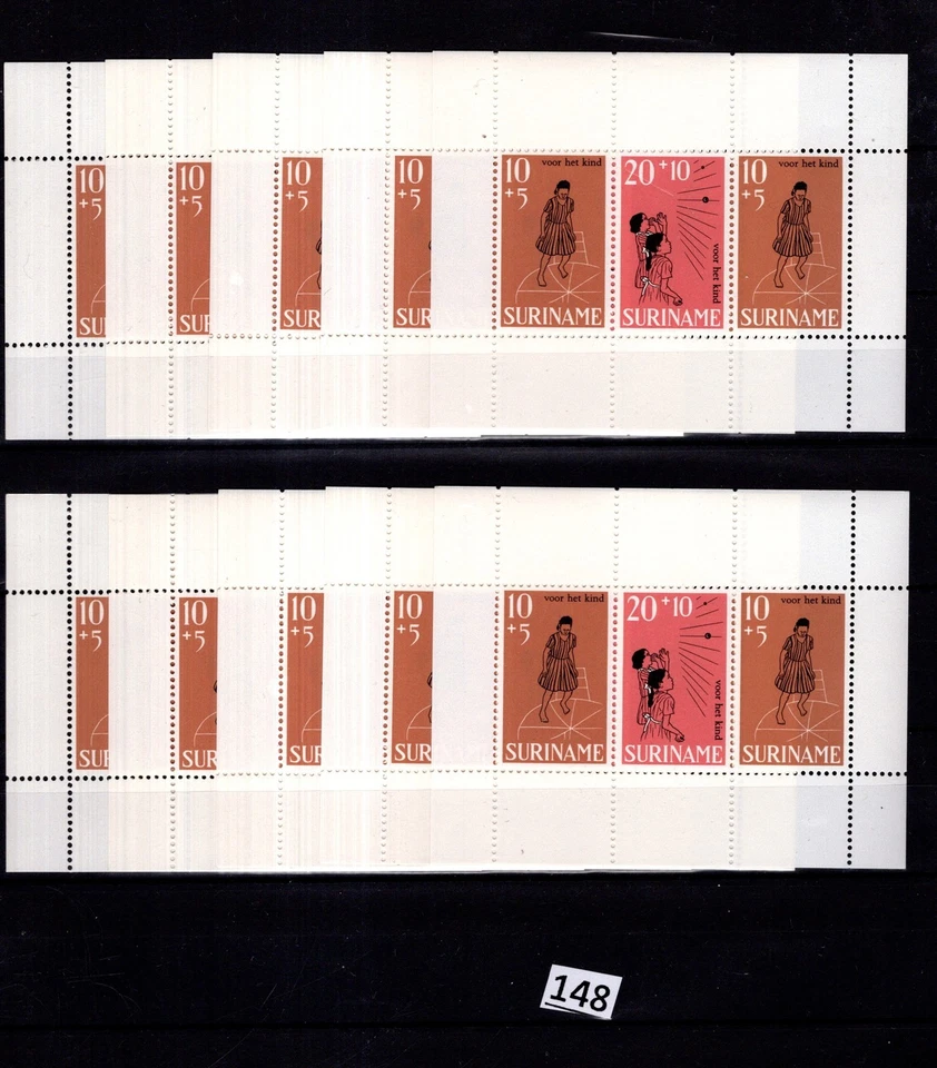 /// 10X SURINAM - MNH - NIÑO  Foto 1 de 1