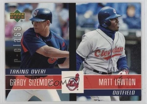 2004 Upper Deck R-Class Taking Over! /650 Grady Sizemore Matt Lawton #TO-11 - Picture 1 of 3