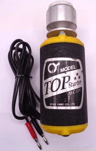 Q MODEL TOP STARTER 12VOLT GLOW ENGINE STARTER EXCELLENT CONDITION WORKING FINE - Picture 1 of 6