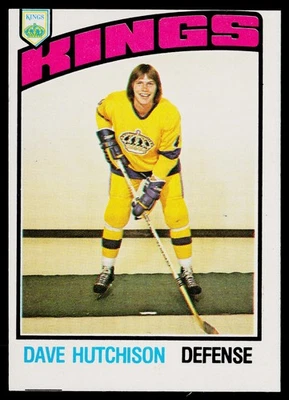 1976-77 O-Pee-Chee #346 Dave Hutchison - Image 1 of 2