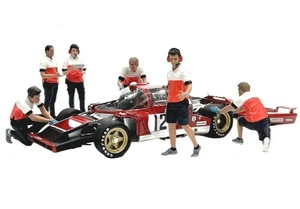 American Diorama 1:18 Race Crew Automotive Technician Model Set Doll Model Scene - Picture 1 of 28