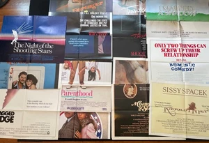 HUGE LOT OF 16 Vintage 1980s Movie Posters Parenthood, Trenchcoat, Marie ++ - Picture 1 of 19