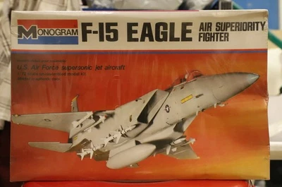 Monogram F-15 Eagle, scala 1:72, kit 7580 anno 1983 - Immagine 1 di 3