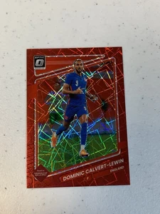 Panini Donruss Road to Qatar 2021-22 - Dominic Calvert-Lewin #49 rojo óptico... - Imagen 1 de 2