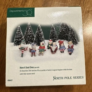 Reparto 56 "Have A Seat Elves" #56437 Serie Polo Nord - Foto 1 di 9