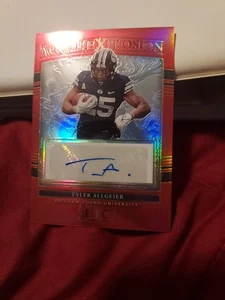 Select Draft Picks - Youth Explosion Signatures Tyler Allgeier Red Prizm AU, RC - Picture 1 of 1