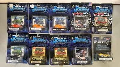 Lote de 10 coches nuevos Muscle Machines escala 1:64 Foto 1 de 4