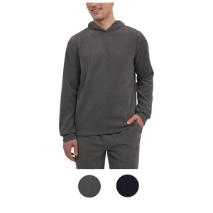 Eddie Bauer Herren Struktur-Strick Lounge Hoodie Pullover Oberteil, S - Bild 1 von 15