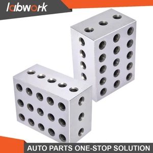 Labwork 2 Matched Pair 2-3-4 234 Blocks 23 Holes Ultra Precision 0.0002" - Picture 1 of 15