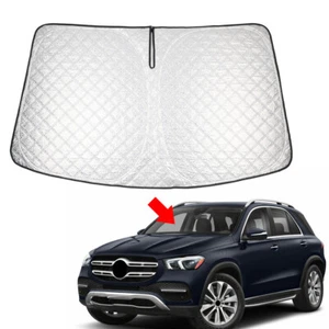 Car Foldable Windshield Sun Shade Visor For Mercedes Benz GLE 350 450 2012-2019 - Picture 1 of 18