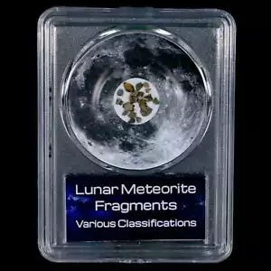 Moon Rock Lunar Meteorite Fragments Various Classifications Outer Space COA - Picture 1 of 6