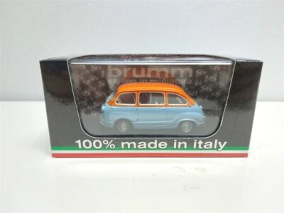 Fiat 600D Multipla "Operazione San Gennaro" del 1966 - 1/43 Brumm art. R469 - Immagine 1 di 2