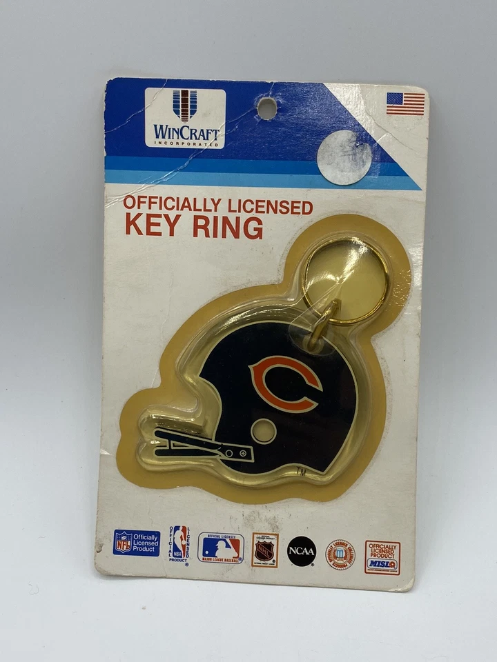 Vintage Brand New WinCraft Officially Licensed NFL Chicago Bears Key Ring - Image 1 of 4