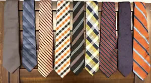 Menge 9 Luxus Seidenkrawatten, Scott Allan, Saks Fifth Ave, Wolfmark, Vitorofolo - Bild 1 von 11