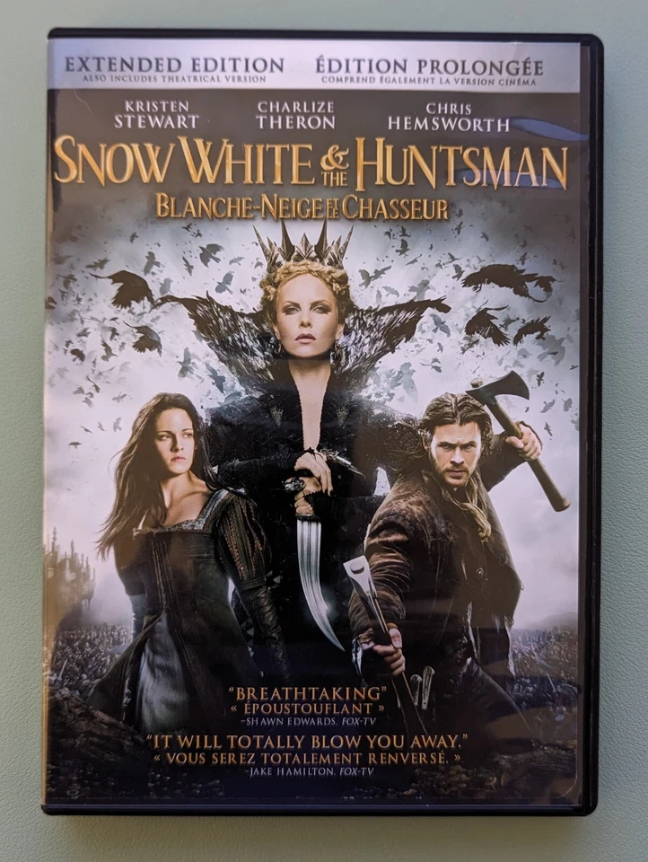 Snow White and the Huntsman (DVD, 2012, Extended Edition) - Image 1 of 4