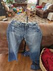 Joes Jeans Vintage Series 1971 Decorative Low Rise Exposed Double Stitch Size 26