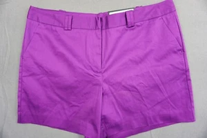 Womens Worthington Modern Fit Shorts Size 12 Madrid Purple - Picture 1 of 5