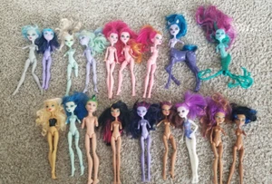 Monster High 18 Dolls Body Torso Head Big Lot for OOAK or Custom Remake Nude - Picture 1 of 6