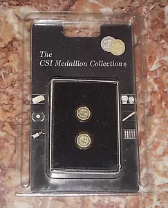 Collezione Medaglioni CSI Monete Placcate Oro 23K - Foto 1 di 2