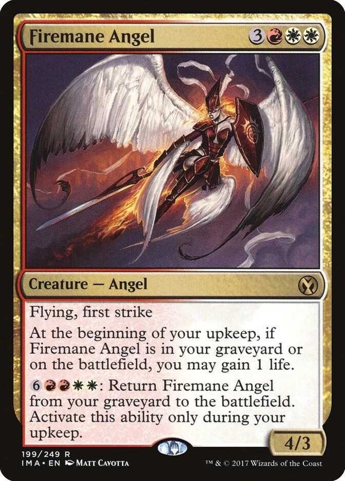 Firemane Angel R 199 Iconic Masters MTG - Image 1 of 1