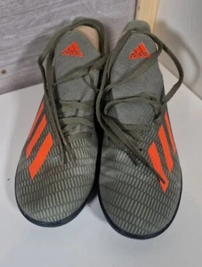 Adidas X 19.3 TF Fußball AstroTurf Schuhe Stollen grün/orange Herren - EF8366 - Bild 1 von 19