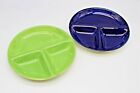 Divided Snack Sauce Plate Kitchen Prep 201 TABLETOPS UNLIMITED