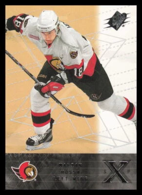 2000-00 SPx  #46 Marian Hossa  Ottawa Senators - Image 1 of 2
