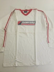 Vintage Samford Bulldogs Long Sleeve Shirt 2000 Nos Salesman sample Size Large - Picture 1 of 12