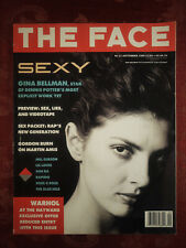 The FACE magazine septembre 1989 Gina Bellman Andy Warhol Mel Gibson