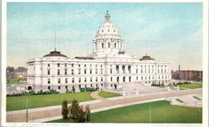 STATE CAPITOL St. Paul, Minnesota MN um 1910 - Postkarte - Bild 1 von 2