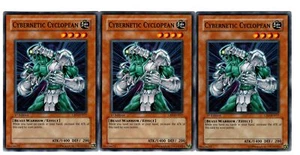 Yugioh- 3X Cybernetic Cyclopean - Common - 1st Edition - CRV-EN017 - Near Mint - Picture 1 of 1