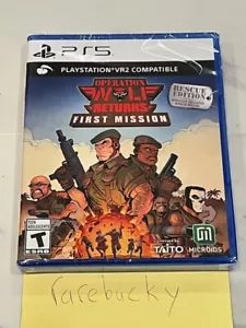 Operation Wolf Returns: First Mission (PS5 Playstation 5) NEW SEALED MINT! - Picture 1 of 2