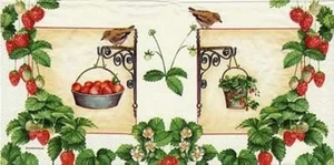 Hermosas Servilletas: HANGING FRUIT CREME (1400) - Imagen 1 de 1