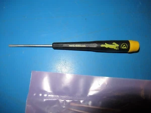8x Standard Flat Head Screwdriver Tool Anti Static Made by Rabbit - Picture 1 of 2